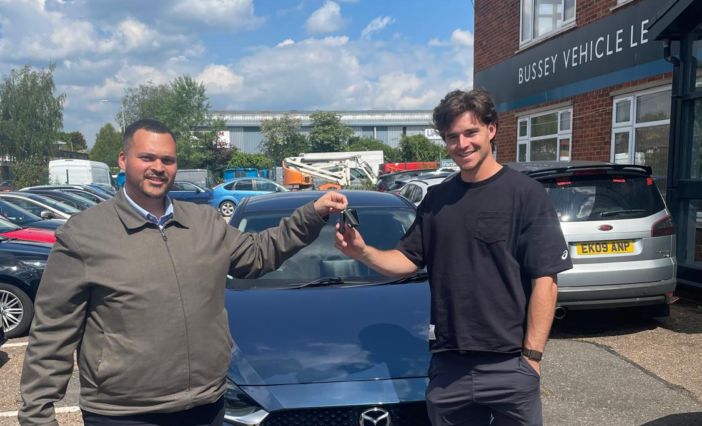 Bussey Vehicle Leasing backs Swardeston with car for Tim Ward