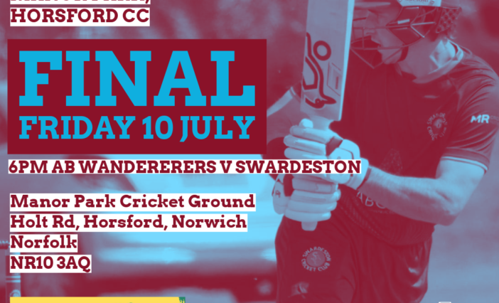 Swardeston reach final of Norfolk T20