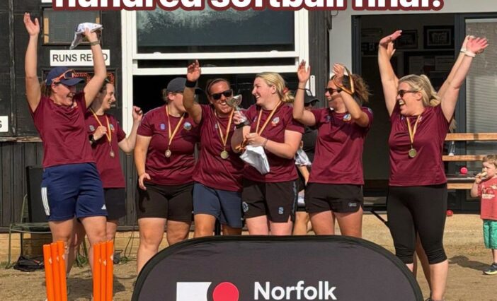Victory in Ladies Softball Hundred Trophy final